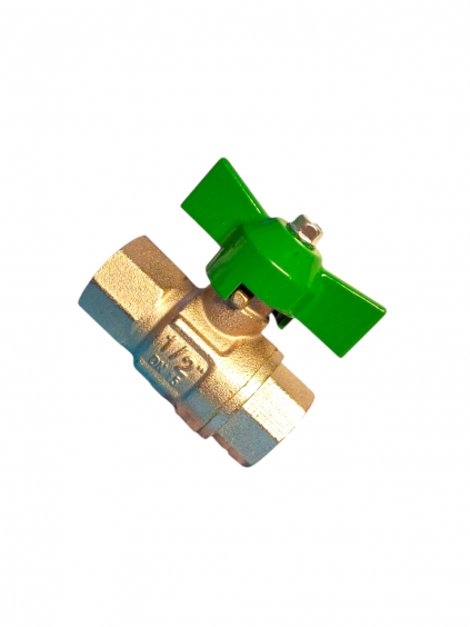 Messing Trinkwasser Kugelhahn - Typ DVGW - IGxIG (1 1/4 Zoll x 1 1/4 Zoll) - PN25